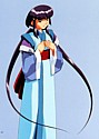 Aeka standing quietly