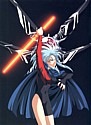 Ryoko w/Ryo-Ohki in the background